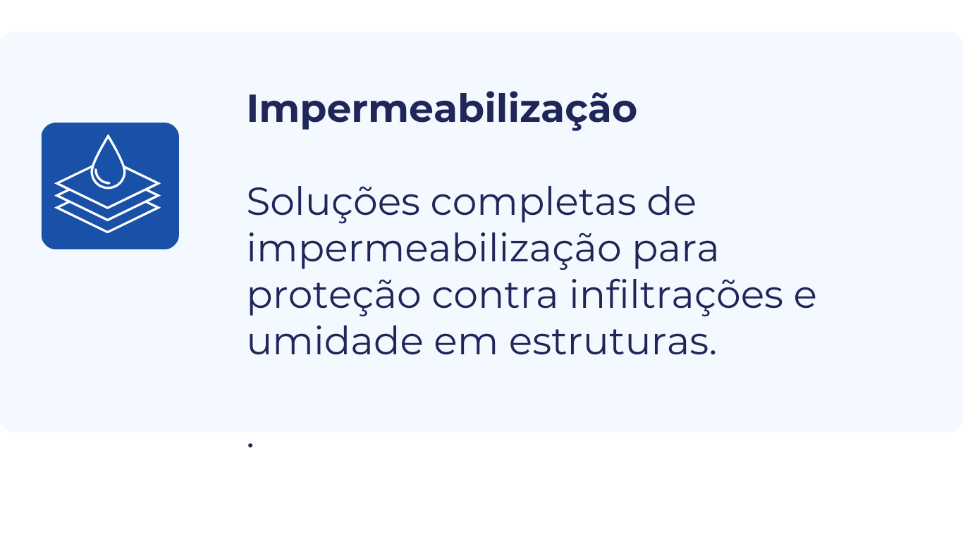 impermeabilização impermeabilização de laje impermeabilização de cobertura impermeabilização de reservatório impermeabilização de caixa d’água impermeabilização predial impermeabilização em condomínio impermeabilização contra infiltração tratamento de infiltração problema de infiltração umidade em laje impermeabilização técnica impermeabilização conforme norma manutenção preventiva impermeabilização empresa de impermeabilização engenharia de impermeabilização